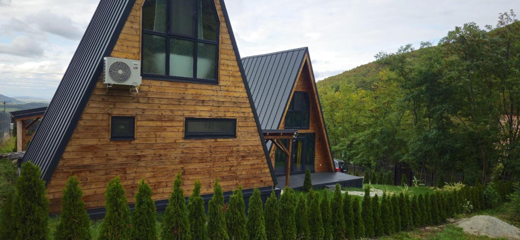 E&T-Cabin A Frame Hermannstadt Exterior foto